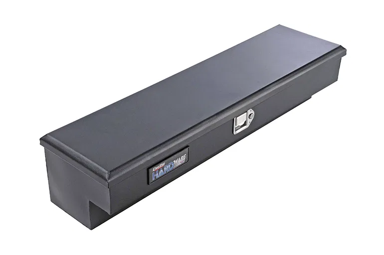 DZ8748SB – DEE ZEE Tool Box, Side Mount Single Lid Black Textured Powder Coated Steel 48 Inch Length x 12.75 Inch Wid...